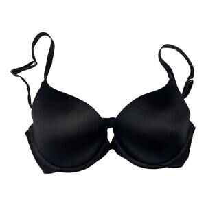 Victoria's Secret Womens Demi Uplift Black Bra 32D